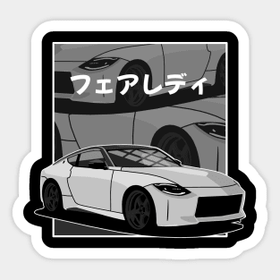 Nissan 400z (z35) Japanese Comics Sticker